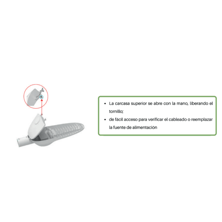 Lampara Suburbana SLB 120W Con Fotocelda De Alta Calidad - Wattko